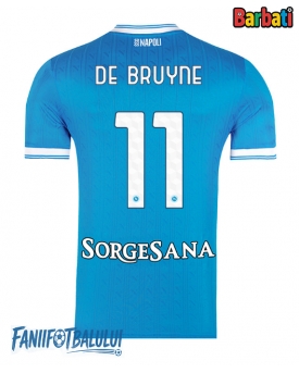 SSC Napoli Kevin De Bruyne #11 Tricou Fotbal Replică 2025-26 Barbati Acasa